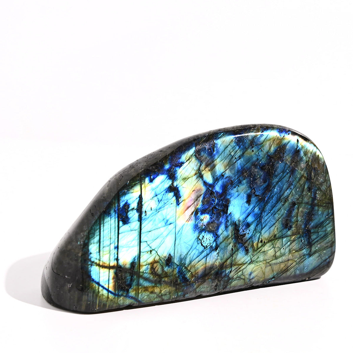 Natural Labradorite Free Form Polished Stone - Healing Crystal for Meditation, Home Decor & Jewelry Making | Spiritual Energy & Chakra Balancing