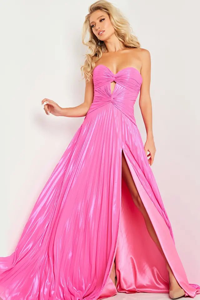 Jovani 36461 Women's Elegant Evening Dress for Prom, Party & Special Occasions | Formal Gown with Beaded Details & Flowy Skirt | Perfect for Weddings, Galas & Black Tie Events