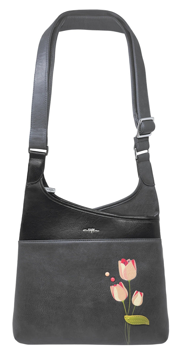 Espe Tulip Messenger Bag - Stylish Crossbody Purse for Women - Perfect for Work, Travel & Everyday Use