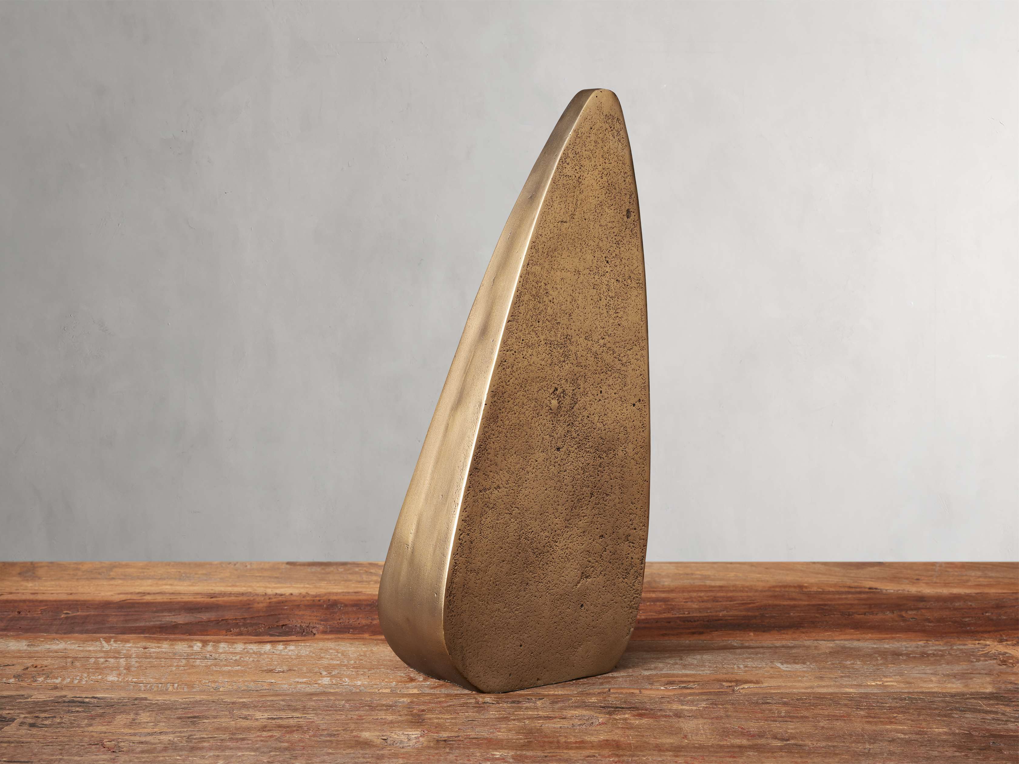 Antique Brass Sculpture - Handcrafted Vintage Home Decor for Living Room, Office & Gift Giving
