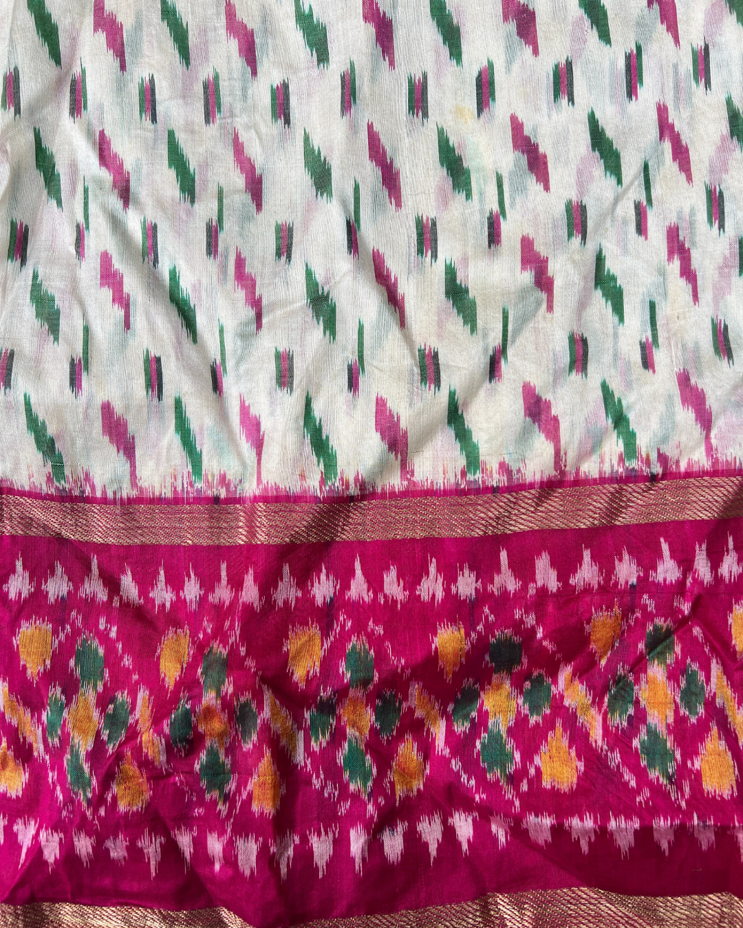 Vintage Silk Sari 109 - Handmade Indian Traditional Saree for Women - Perfect for Weddings, Parties & Cultural Events