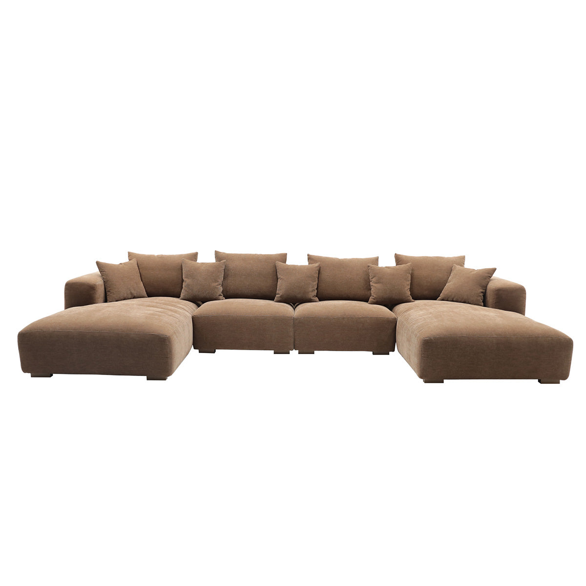 Kolbi Elder Star Sofa - Modern Comfortable Sectional Couch for Living Room, Lounge & Family Room - Soft Fabric Upholstery with Sturdy Frame - Perfect for Relaxing, Entertaining & Movie Nights