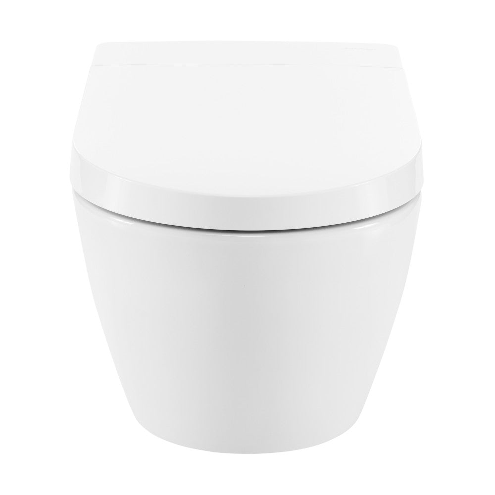 Smart Wall-Mounted Toilet with Bidet Bundle - Space-Saving Modern Bathroom Solution for Small Homes & Apartments