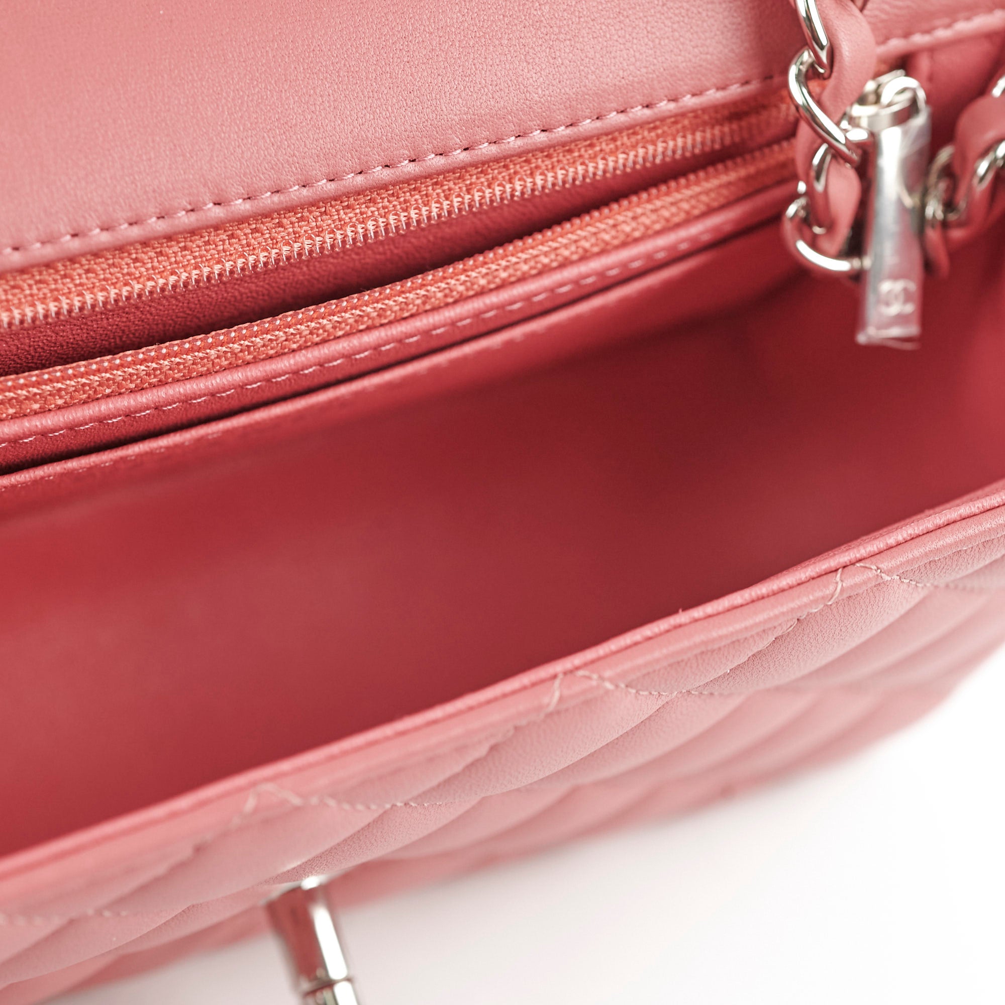 Chanel Mini Rectangular Flap Bag in Pink - Luxury Quilted Leather Crossbody Bag for Women | Perfect for Date Night, Parties & Special Occasions
