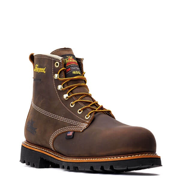 Thorogood American Heritage 804-4514 Work Boots - Durable & Comfortable Safety Shoes for Construction, Hiking & Outdoor Work