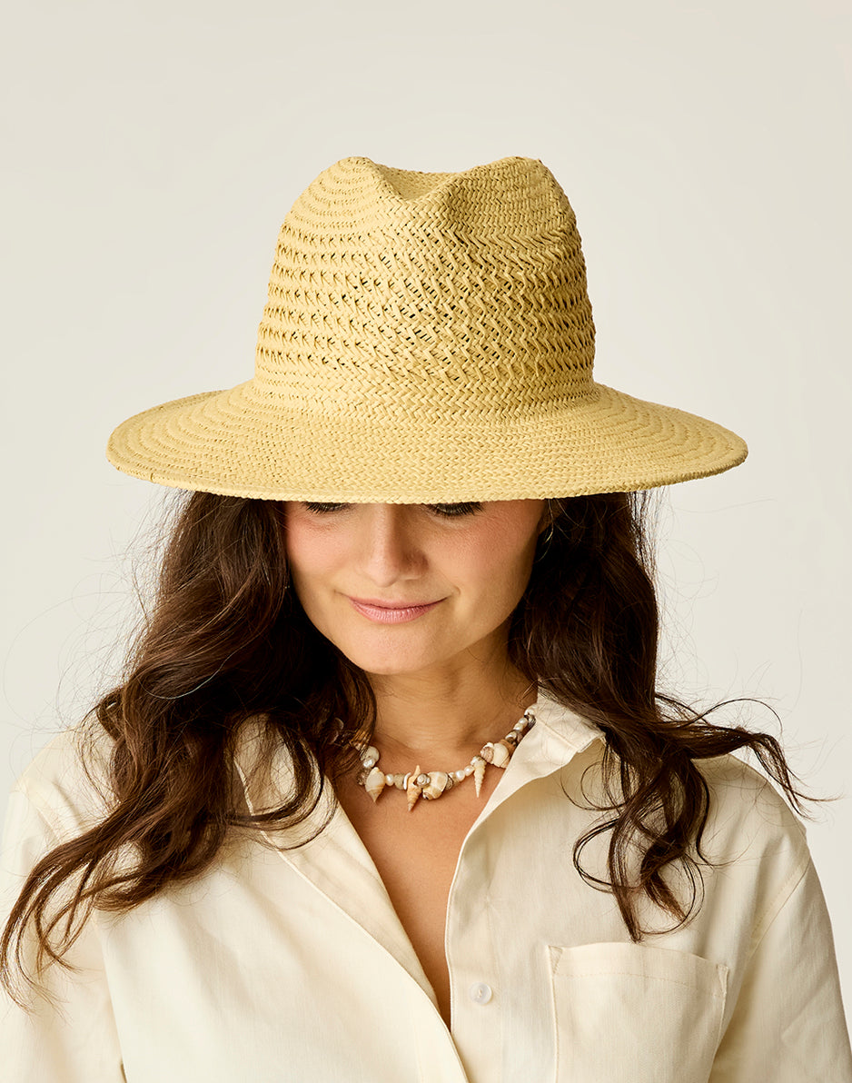 Natural Soleil Hat - Wide Brim Sun Hat for Women - Perfect for Beach, Gardening & Outdoor Activities