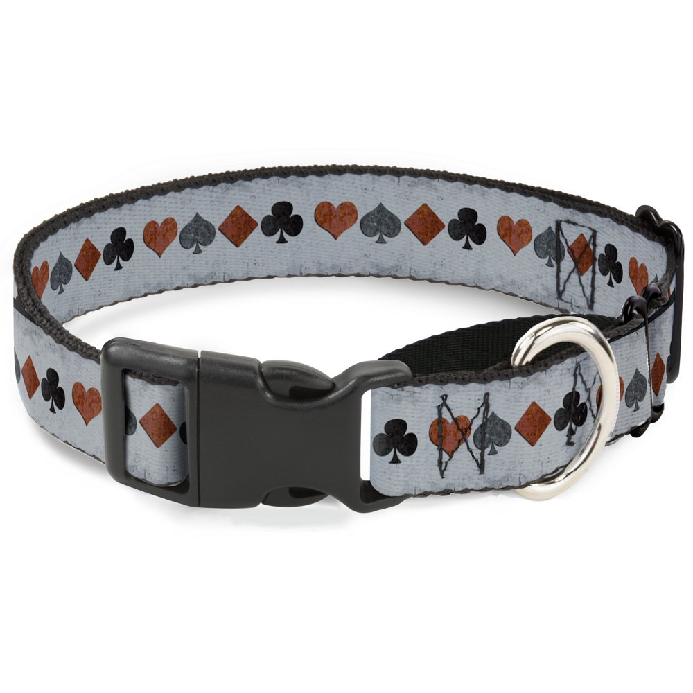 Buckle-Down Suits Tan Stone Martingale Dog Collar - Adjustable Training Collar for Medium & Large Dogs - Perfect for Walking, Training & Outdoor Adventures