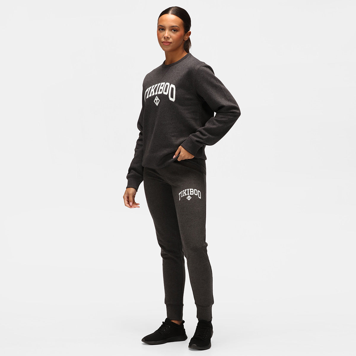 Premium Charcoal Athleisure Joggers for Men & Women - Comfortable Lounge Pants with Pockets - Perfect for Yoga, Running, Gym Workouts & Casual Wear