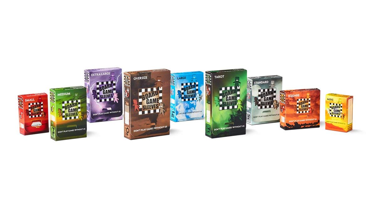 Arcane Tinmen Non-Glare Board Game Card Sleeves - 50ct Oversized Premium Protection Sleeves for MTG, Pokemon & Trading Cards - Perfect for Game Nights & Card Collectors