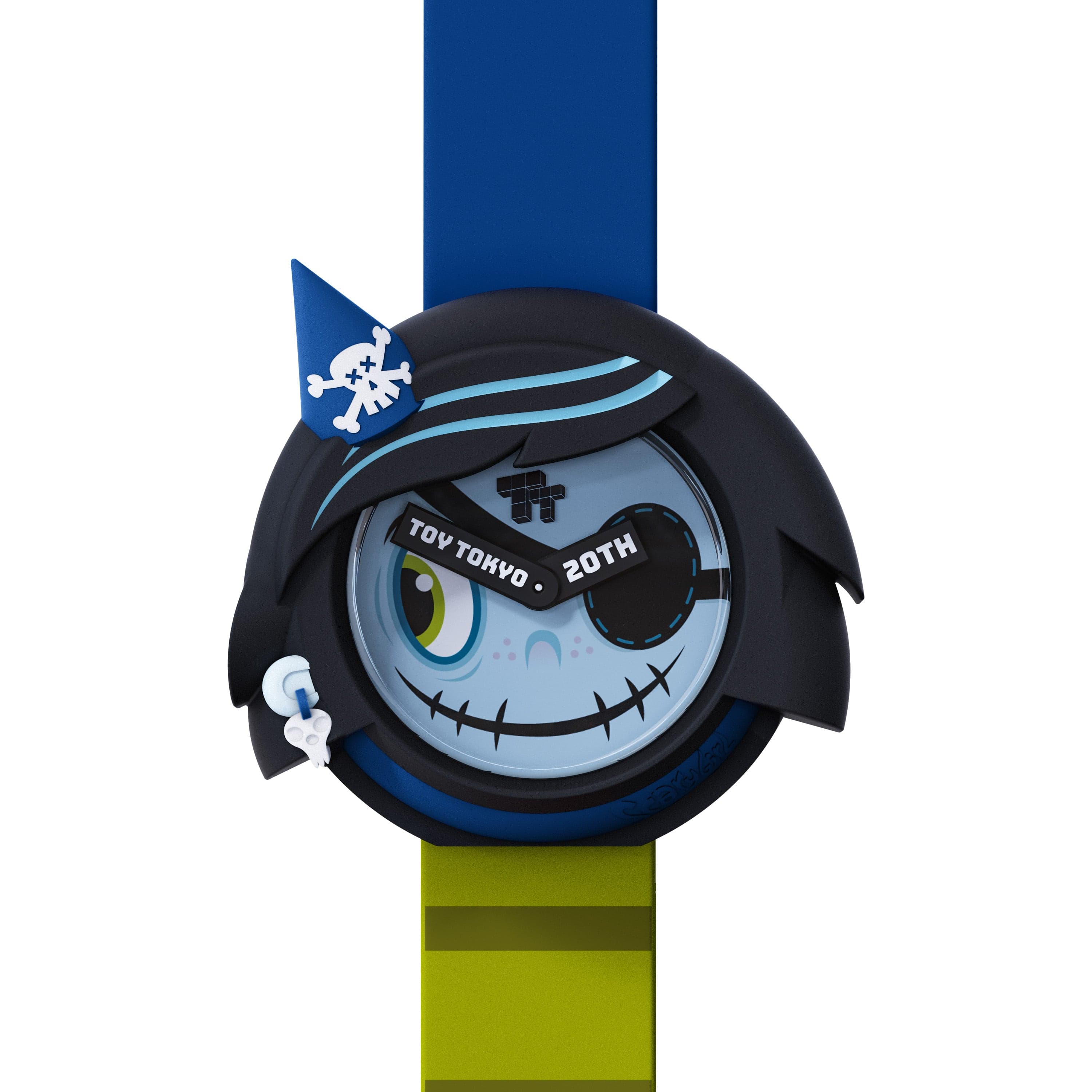 Scary Girl Nathan Jurevicius Watch by Toy Tokyo x Misfit - Limited Edition Collectible Art Watch for Horror Fans - Perfect for Cosplay, Halloween Costumes, and Pop Culture Collectors