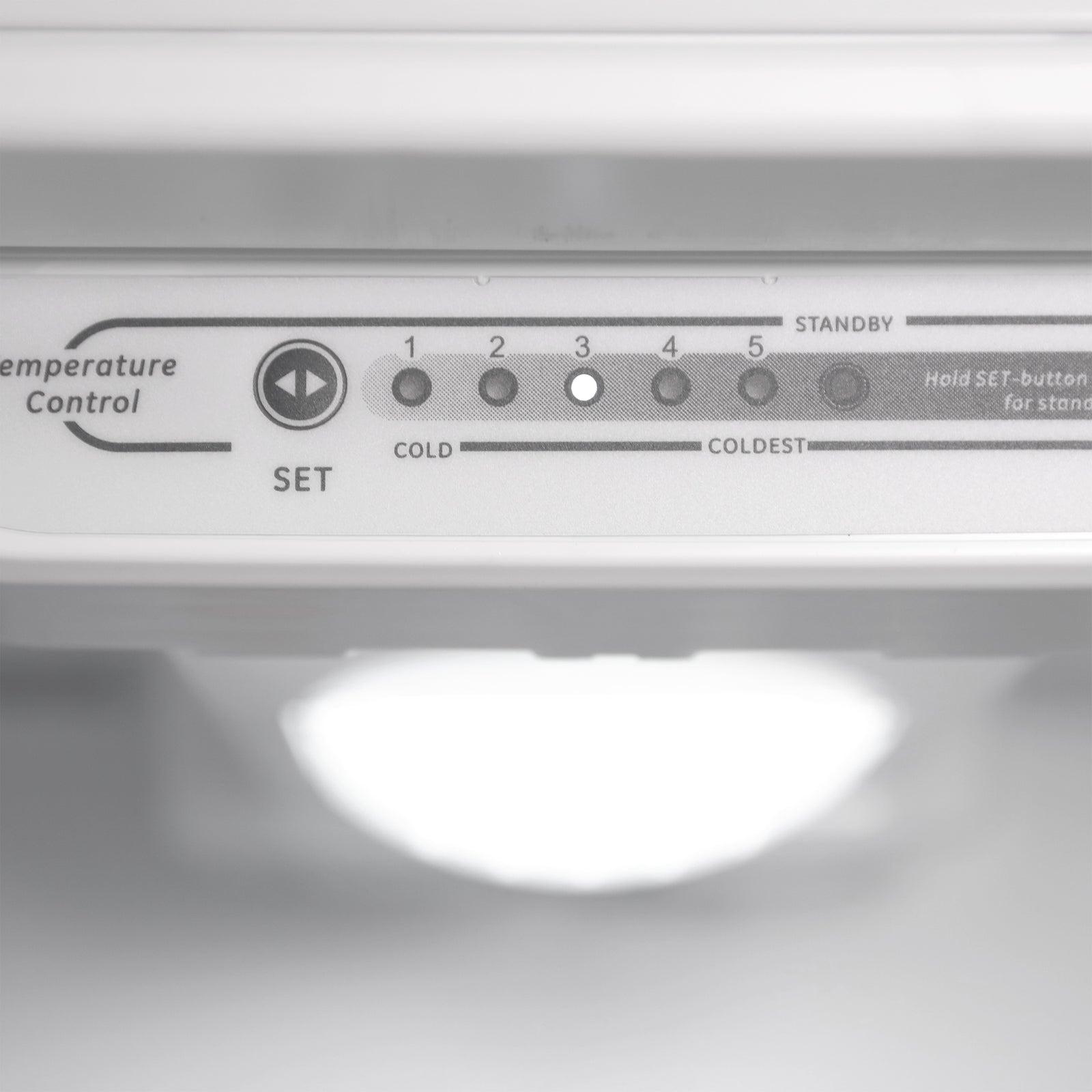 Avanti FF18D3S4 18.0 Cu. Ft. Frost-Free Compact Refrigerator for Apartments - Perfect for Small Kitchens, Dorms & Studio Living Spaces