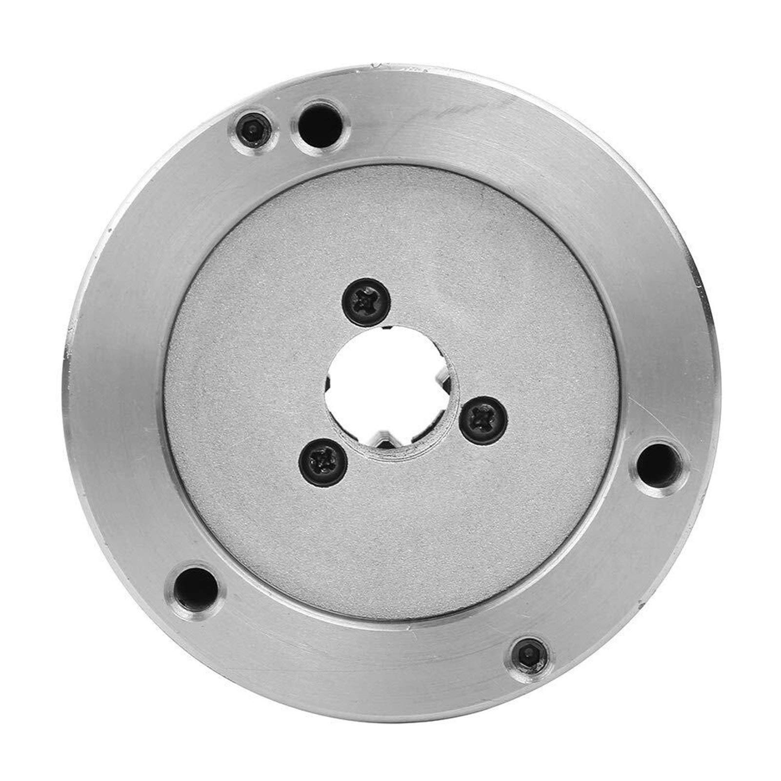 4 Jaw Self-Centering Reversible Lathe Chuck 80mm (3 Inch) - SANOU K12-80 Turning Machine Accessories for Metalworking & Woodworking Projects