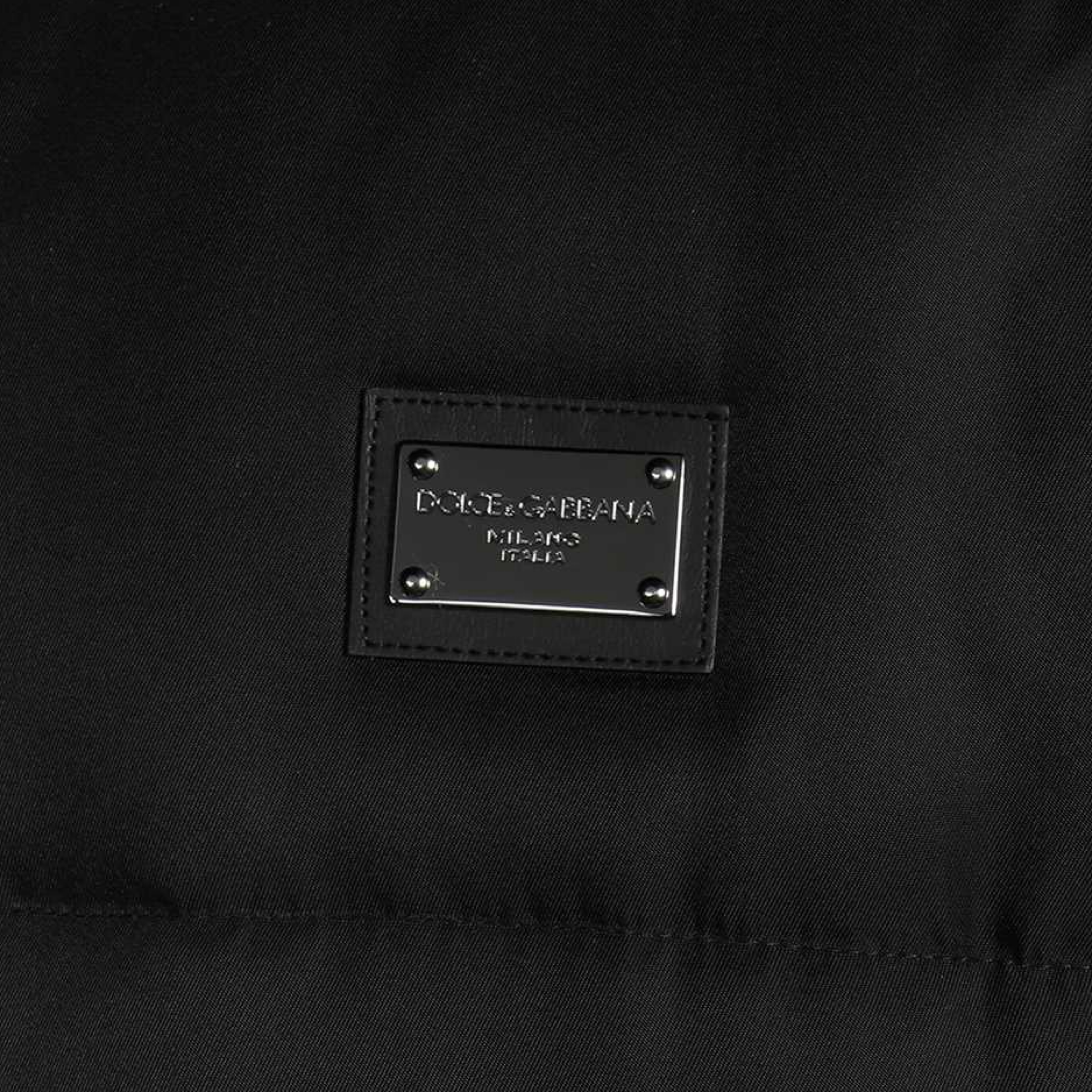 Dolce & Gabbana Women's Quilted Leather Jacket with Logo Plaque - Luxury Fashion Outerwear for Evening Parties & Special Occasions