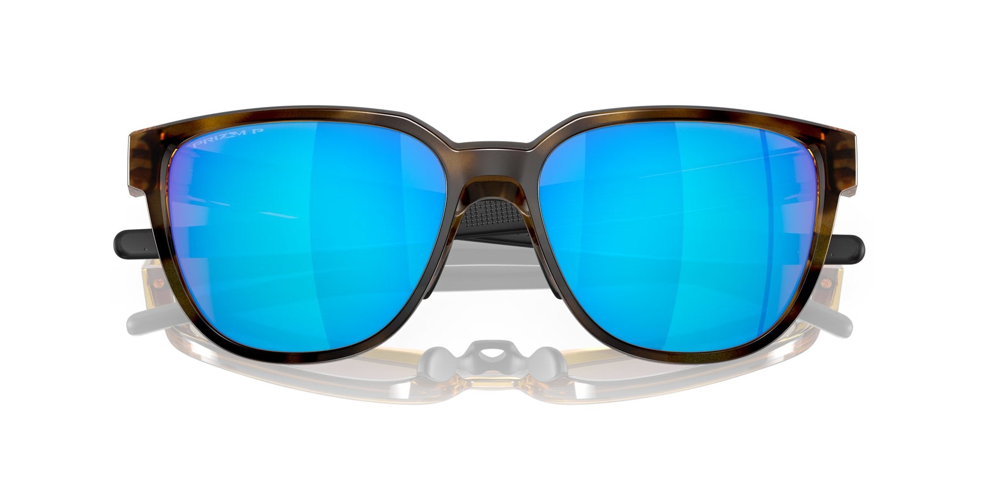 Polarized Brown Tortoise Sunglasses with Prizm Sapphire Lenses - UV Protection for Outdoor Sports & Driving