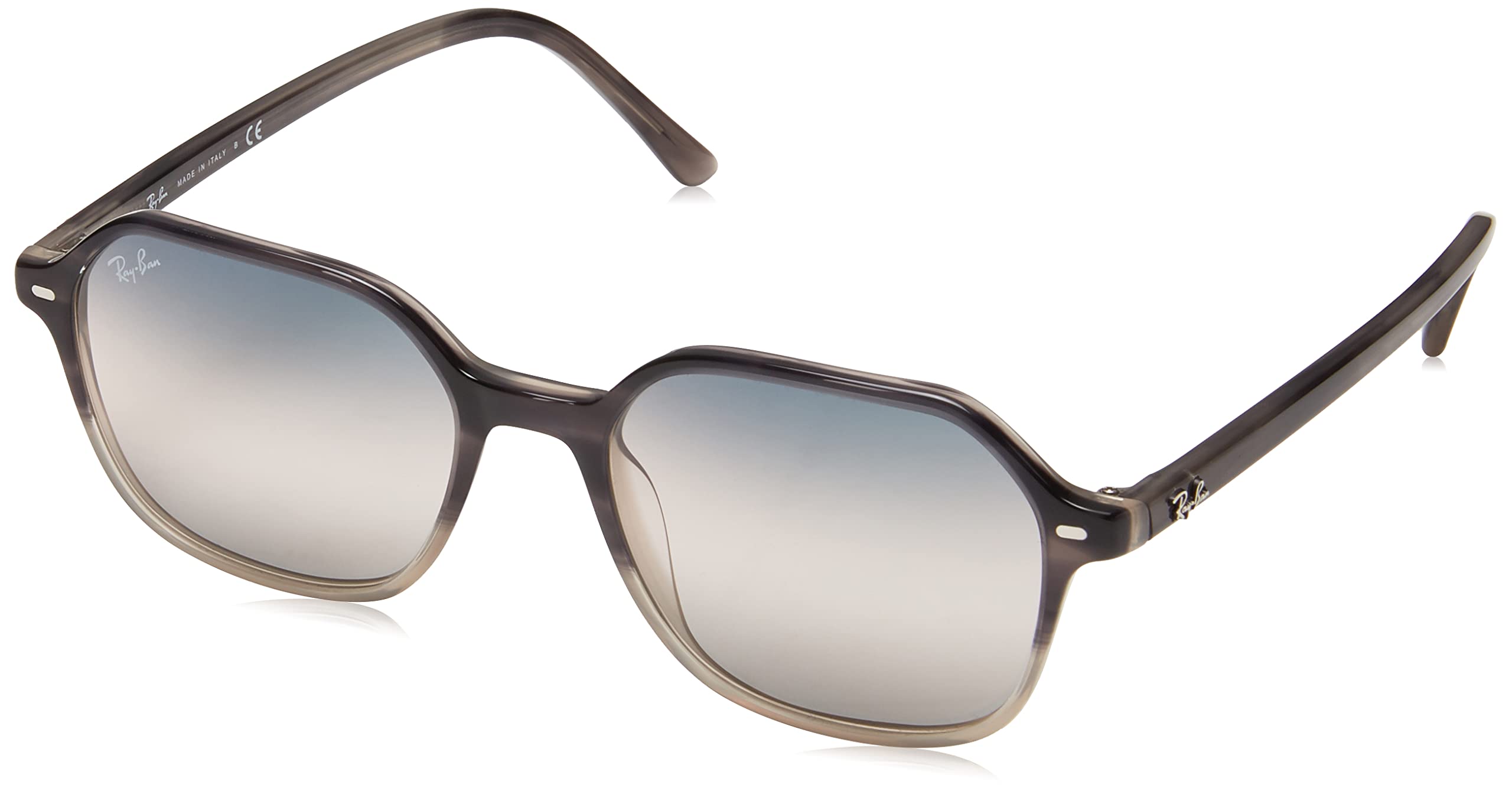 Ray-Ban RB2194 John Square Sunglasses for Men & Women - Classic Polarized Aviator Style - UV Protection - Perfect for Driving, Travel & Outdoor Activities