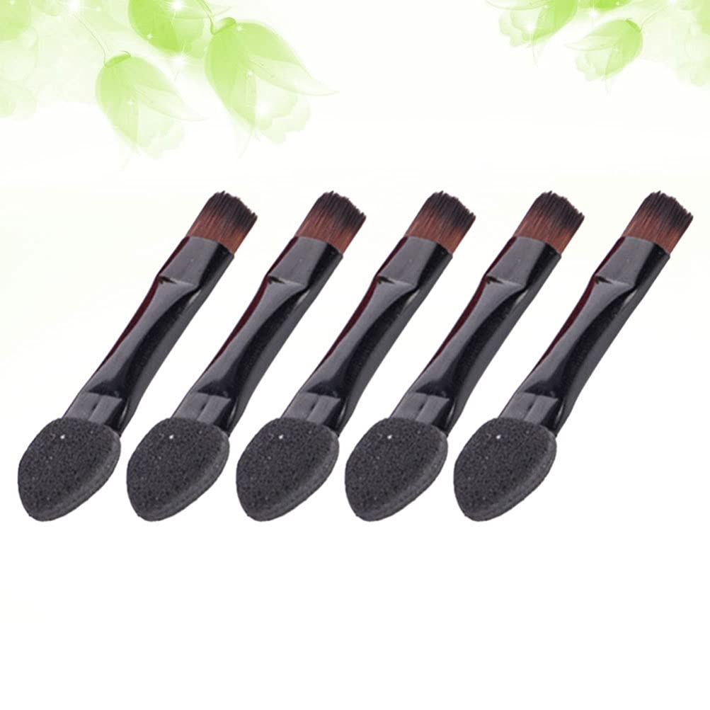 Lurrose Double Sided Eye Shadow Sponge Applicators - 50PCS Precision Makeup Blending Tools for Eyeshadow & Cosmetics | Perfect for Professional Makeup Artists & Home Beauty Routines