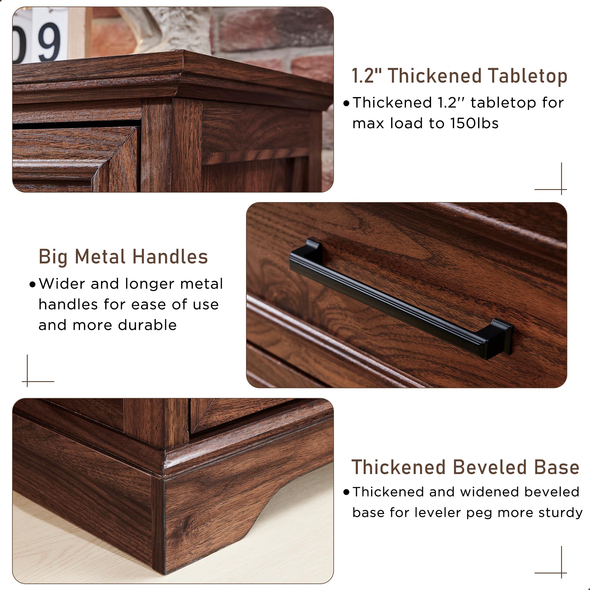 6 Drawer Dresser for Bedroom - 44