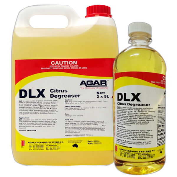 Agar DLX Citrus Multipurpose Stain Remover & Degreaser - Powerful Cleaning Solution for Kitchen, Garage & Outdoor Use