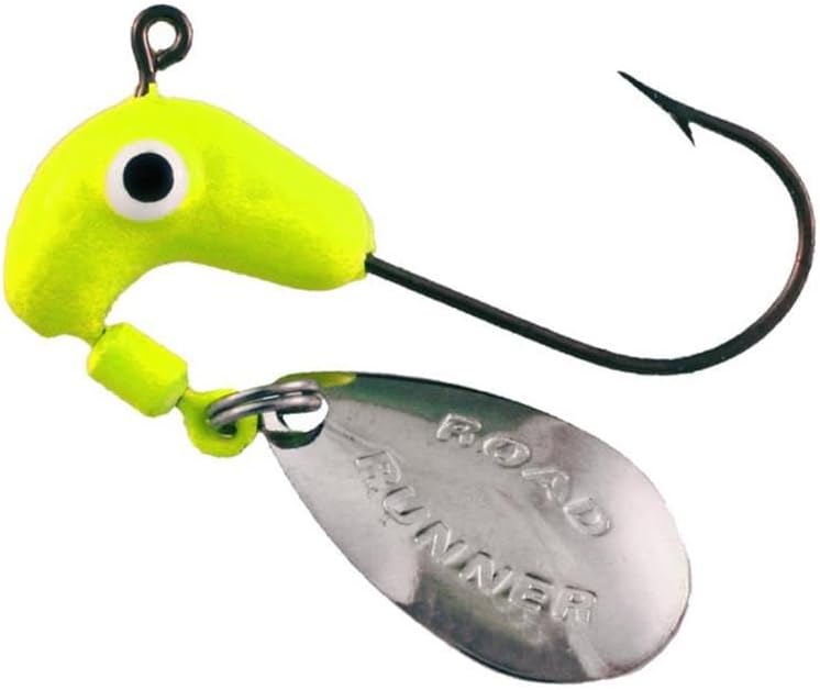 Blakemore Road Runner Fishing Lures - Premium Bass Fishing Bait for Freshwater & Saltwater - Ideal for Casting, Trolling, and Jigging