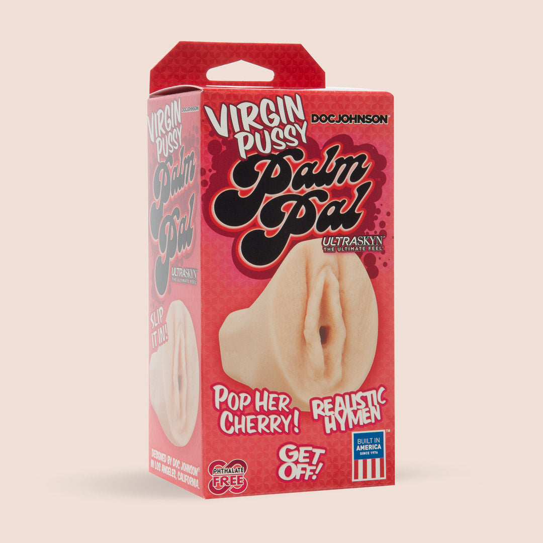 Premium ULTRASKYN Virgin P—ssy Palm Pal - Ultra Realistic Feel & Tight Opening for Discreet Solo Pleasure & Stress Relief