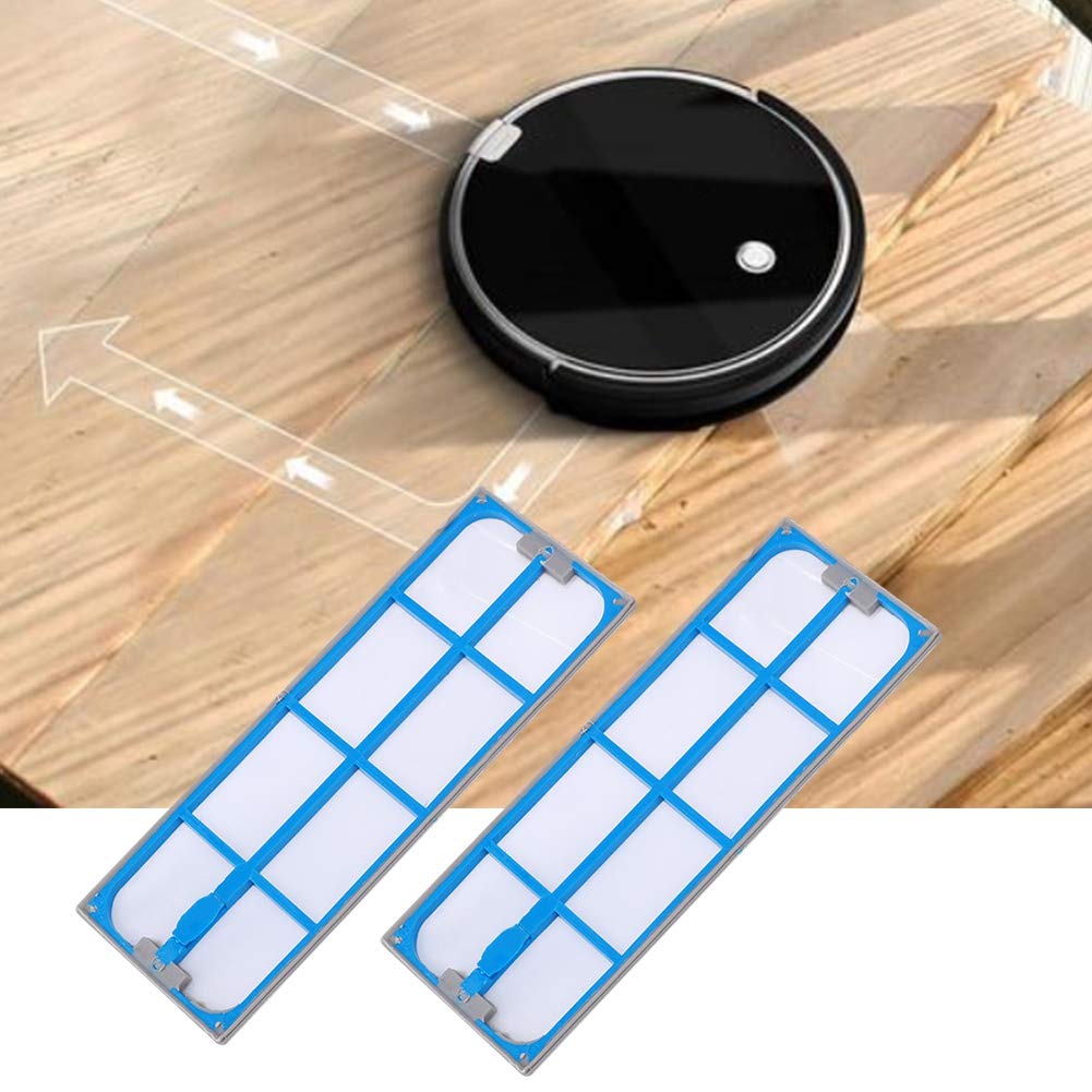 iLife A6 Robot Vacuum Cleaner Replacement HEPA Filter - 2 Pack Air Purifier & Dust Vacuum Parts for Pet Hair, Allergies & Home Cleaning