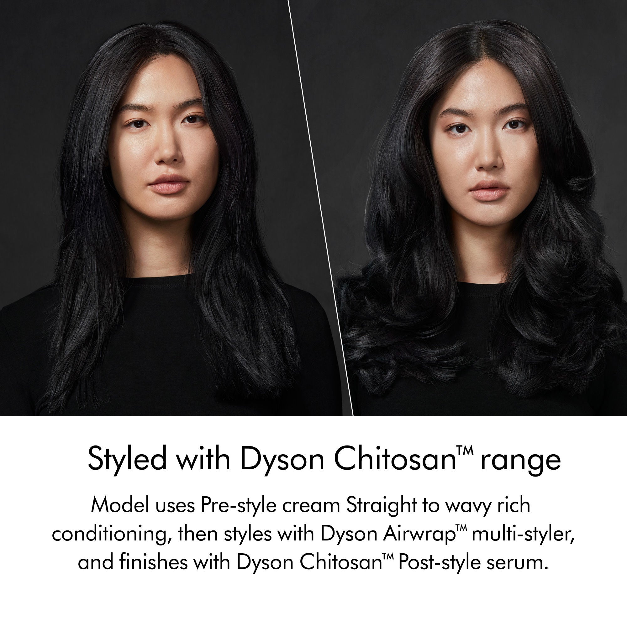 Chitosan Pre-Style Cream for Straight to Wavy Hair - Rich Conditioning Treatment for Smooth & Shiny Hair - Perfect for Daily Styling & Heat Protection