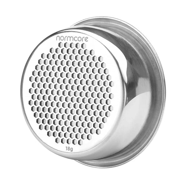Normcore HE Dual Filter Basket - Premium Espresso Portafilter Basket for Professional Baristas & Home Coffee Enthusiasts | Perfect for Rancilio, Breville & La Marzocco Machines | Ideal for Latte Art & Specialty Coffee Brewing