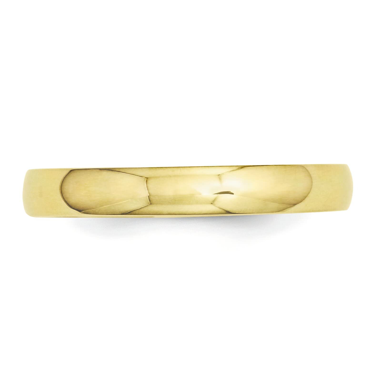 14K Solid Gold Round Wedding Band Ring for Women - Size 6 (US) | Classic Comfort Fit Engagement Ring, Anniversary Gift, Bridal Jewelry for Everyday Wear