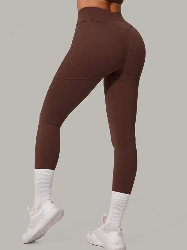 ZASUWA Women's Sexy Push Up High Waist Tracksuit Set - Gym Workout, Yoga, Lounge Wear for Women