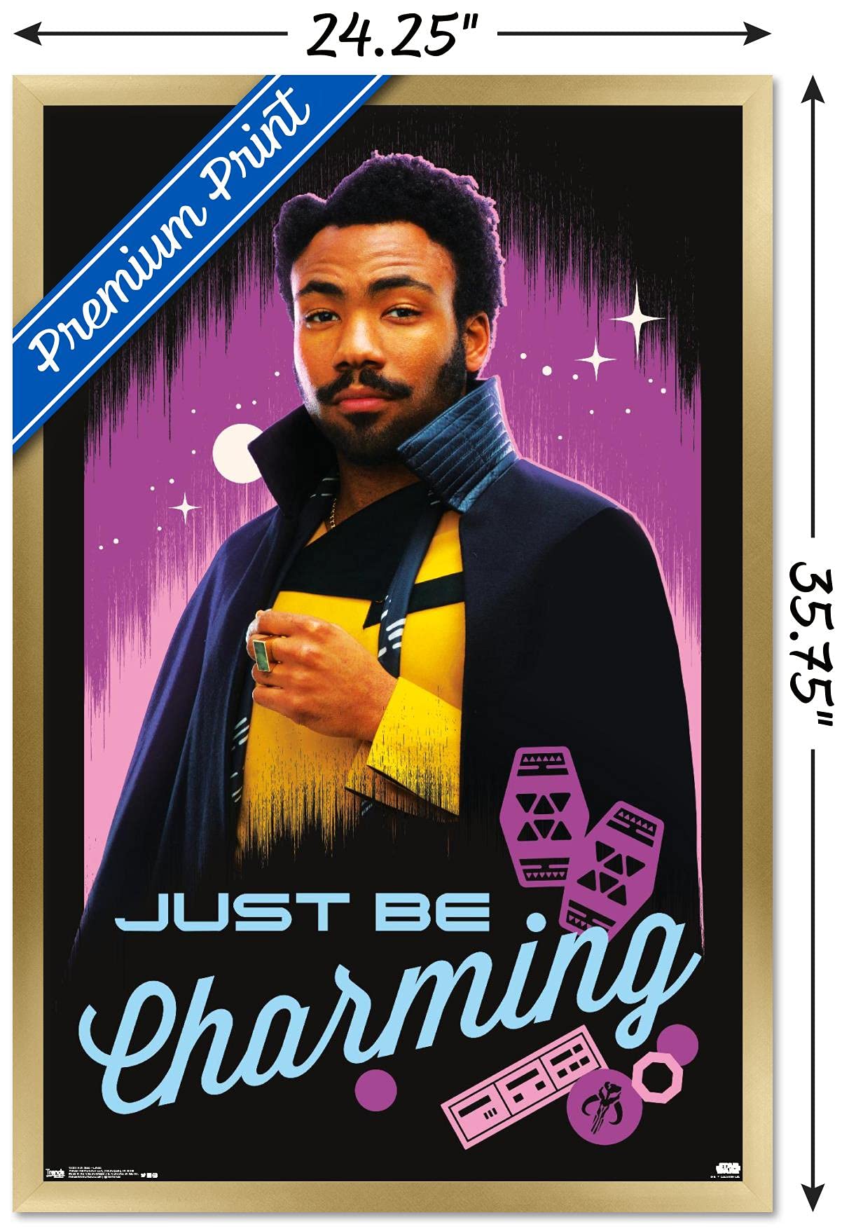 Trends International Star Wars: Solo - Lando Calrissian Movie Wall Poster 34