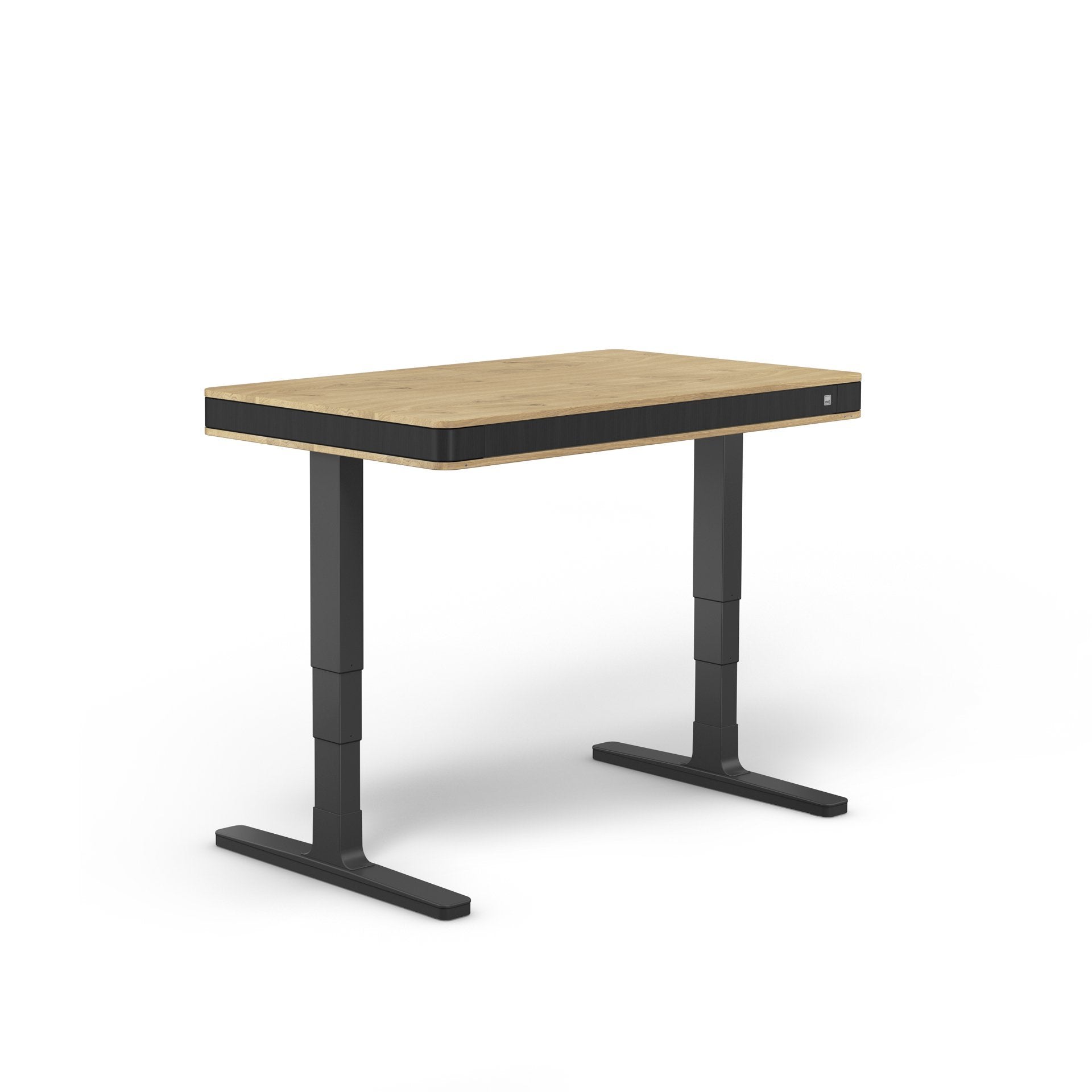 Moll T7 Exclusive Black Edition Electric Standing Desk - Adjustable Height Ergonomic Home Office Desk for Work, Gaming & Study
