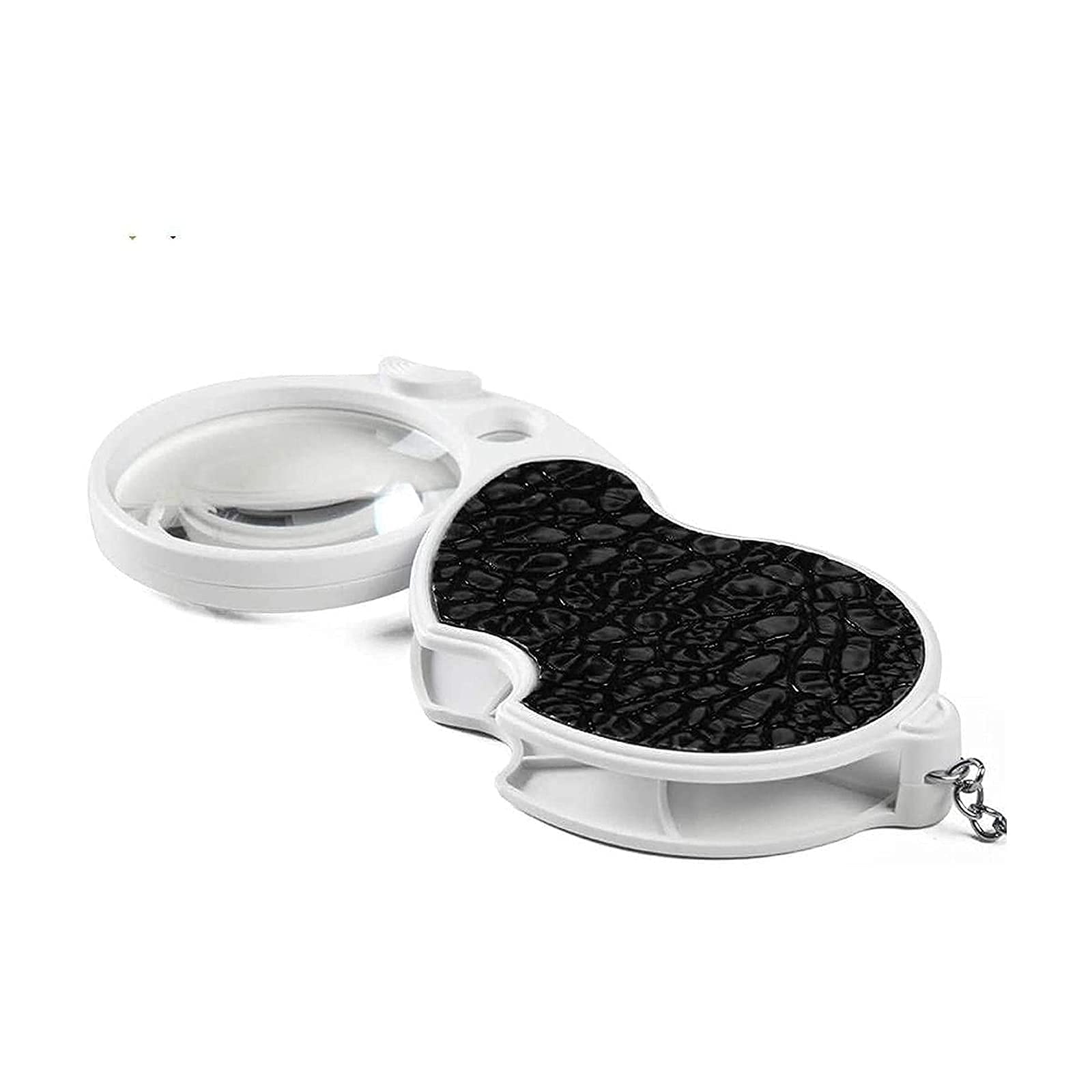 20X Magnifying Glass with LED Light - Portable & Foldable Reading Magnifier for Seniors, Books, Hobbies, Crafts & Close-Up Work