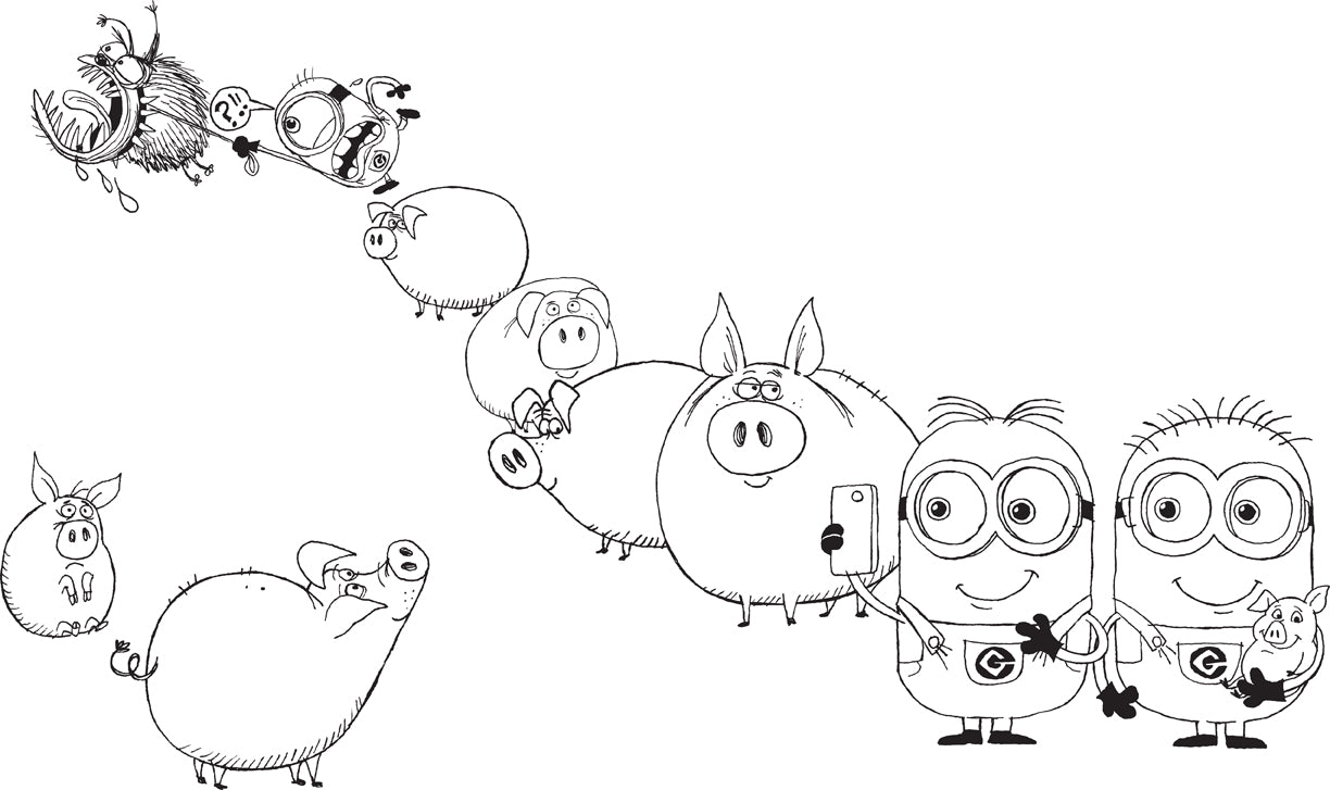 Despicable Me 3 Deluxe Coloring Book for Kids - 50+ Fun Pages with Gru, Minions & Characters | Perfect for Birthday Gifts, Party Favors & Creative Playtime