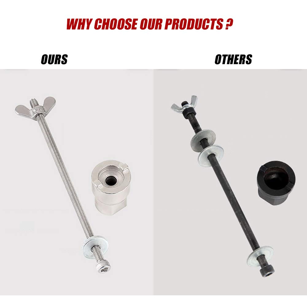 GOLDEAL Bicycle Free Hub Tool - Professional Hub Body Removal & Installation Kit for MTB & Road Bikes | Essential Bike Maintenance Tool for DIY Repairs & Tune-Ups