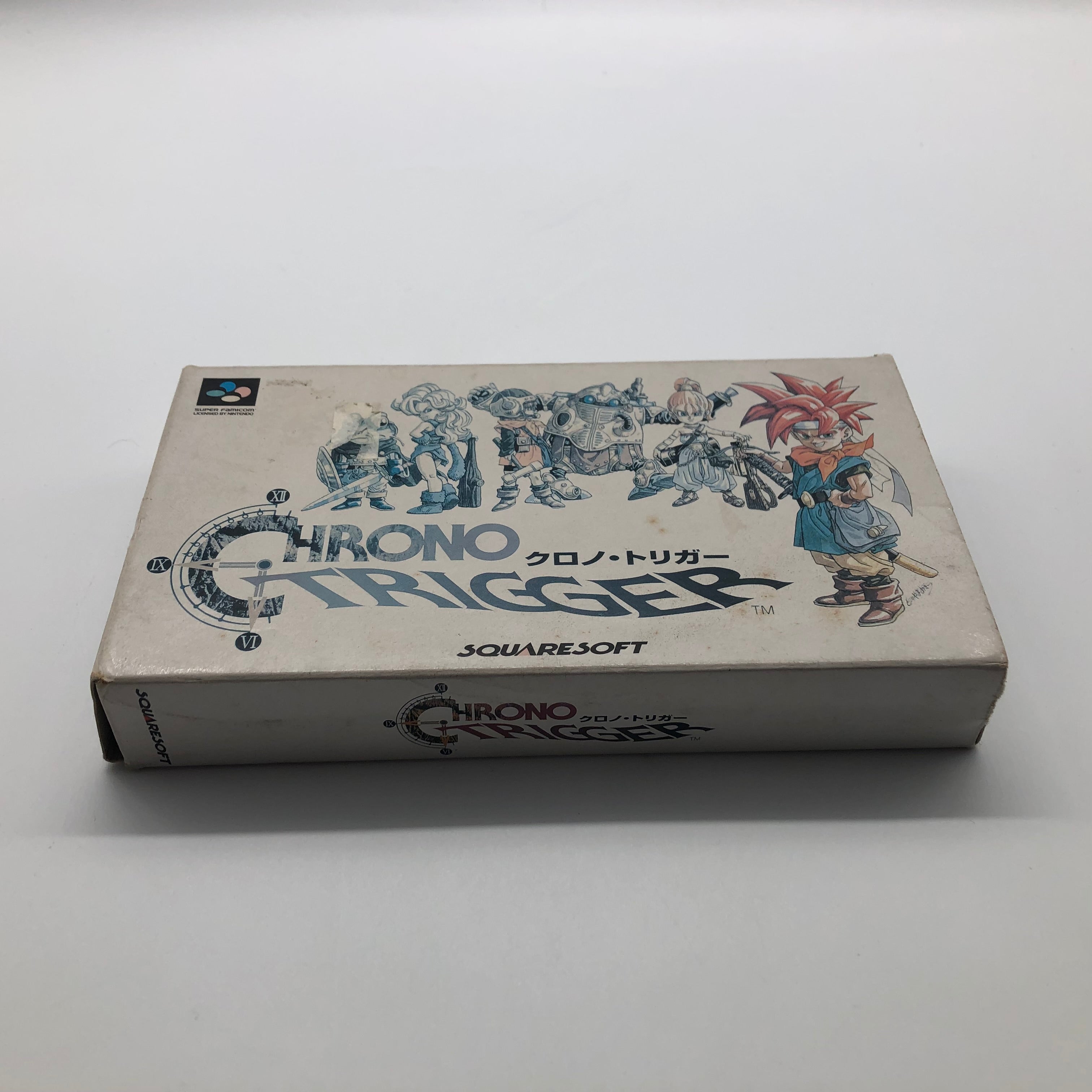 Chrono Trigger Super Famicom Nintendo Game - Complete NTSC-J Boxed Edition | Classic JRPG Adventure for Retro Gaming Collectors & Nostalgic Players