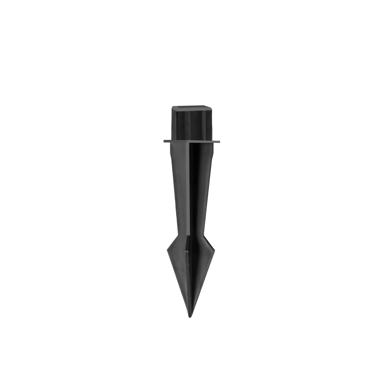 Durable ABS Square Plastic Pole for Solar Torch Lights - Weatherproof Outdoor Pathway & Garden Decoration - Perfect for Patio, Yard & Landscape Lighting
