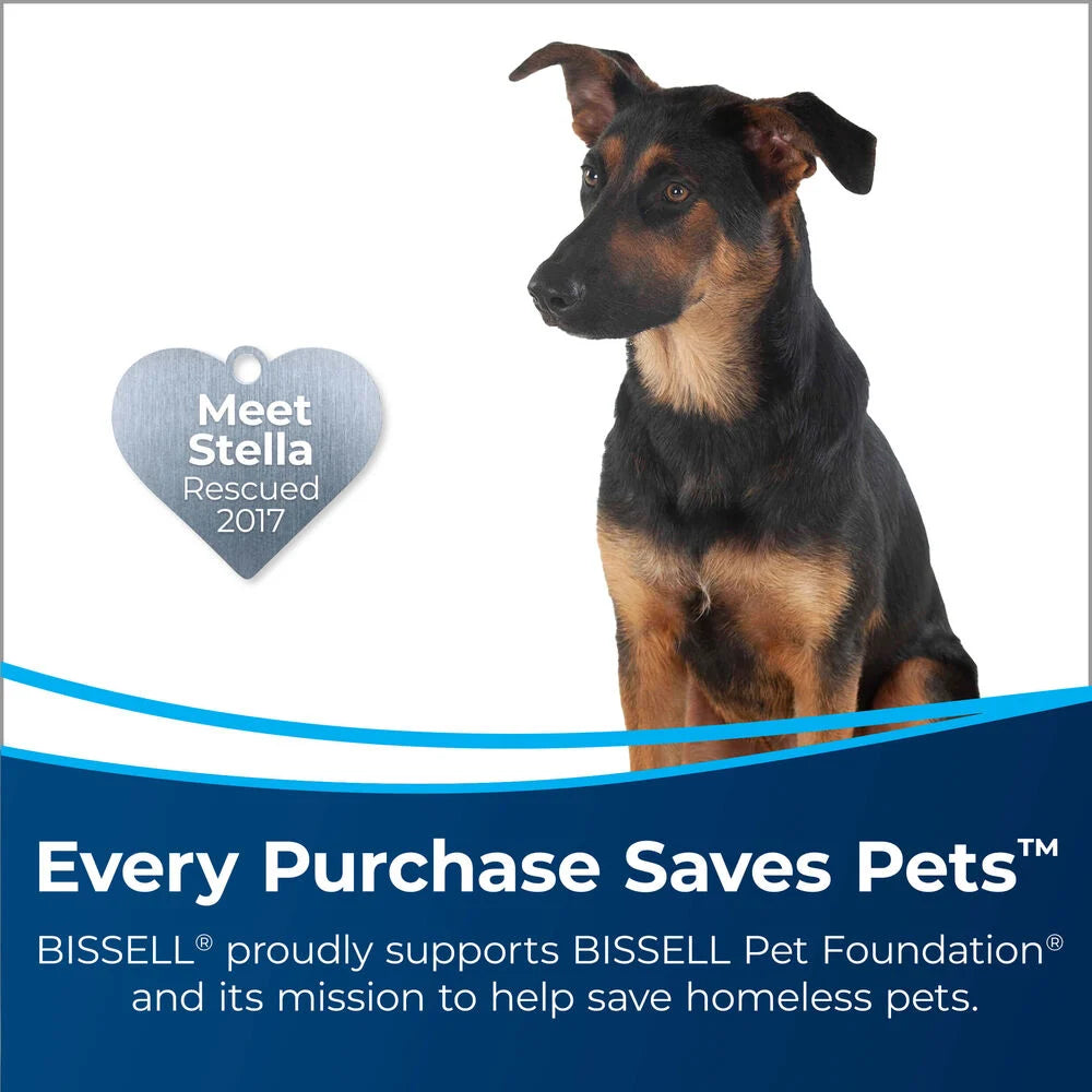 Bissell 3067 TurboClean™ DualPro Pet Carpet Cleaner - Powerful Deep Cleaning for Pet Hair & Stains - Perfect for Home, Office & Pet-Friendly Spaces