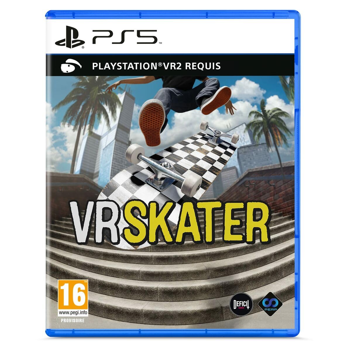 VR Skater Game for PlayStation 5 (PS5) - Compatible with PSVR2 | Immersive Virtual Reality Skateboarding Experience | Perfect for Gaming Enthusiasts & VR Adventure Seekers