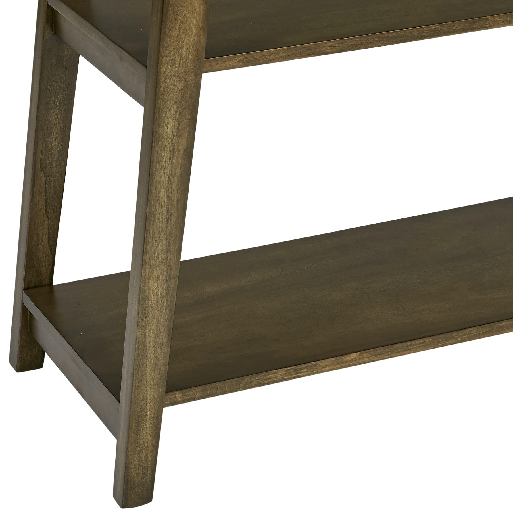 Progressive Furniture Jackson Sofa Console Table - Concrete Gray & Auburn Finish - Modern Living Room & Entryway Furniture for Stylish Home Decor