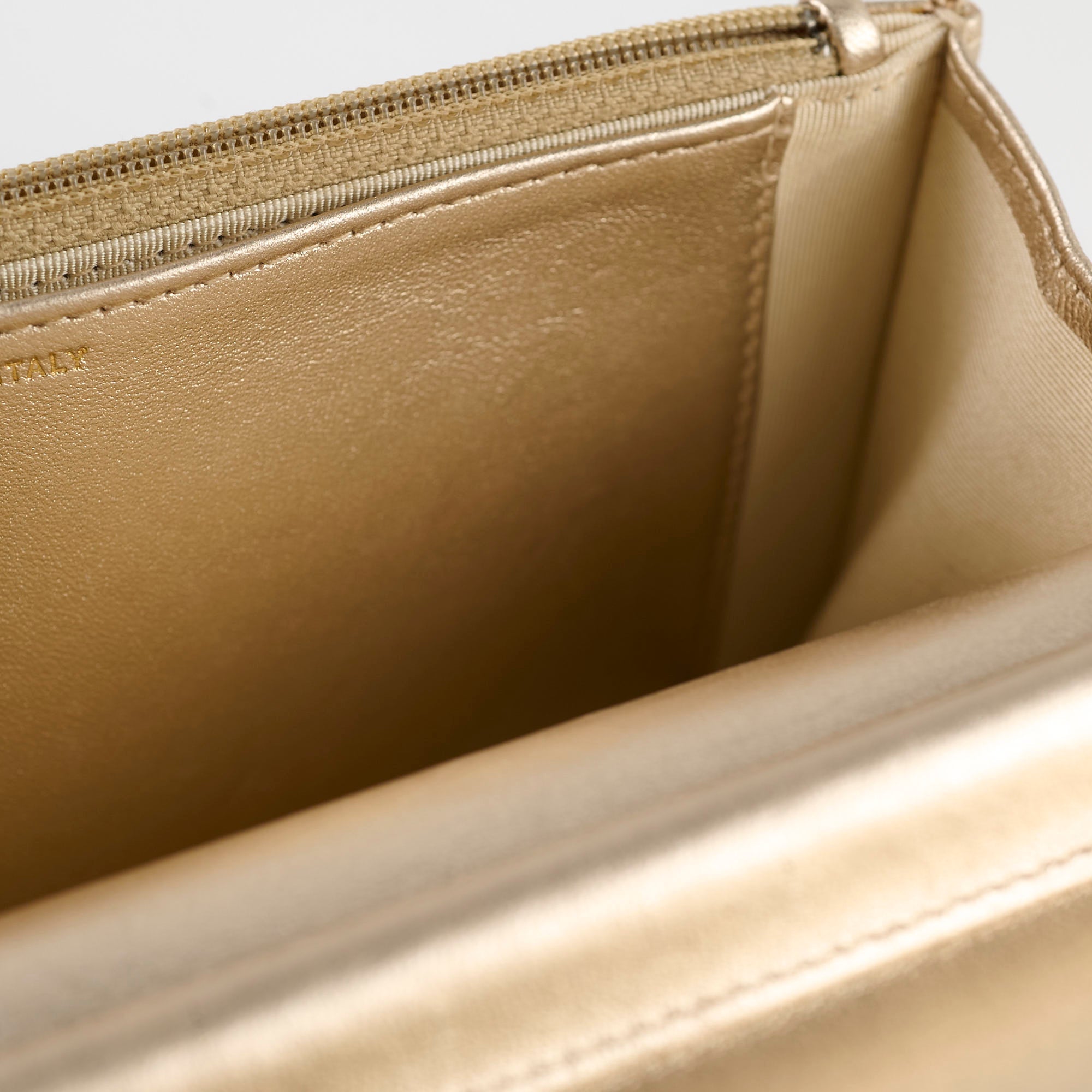 Chanel Metallic Wallet On Chain Gold - Luxury Crossbody Bag for Women, Perfect for Parties, Date Nights & Special Occasions