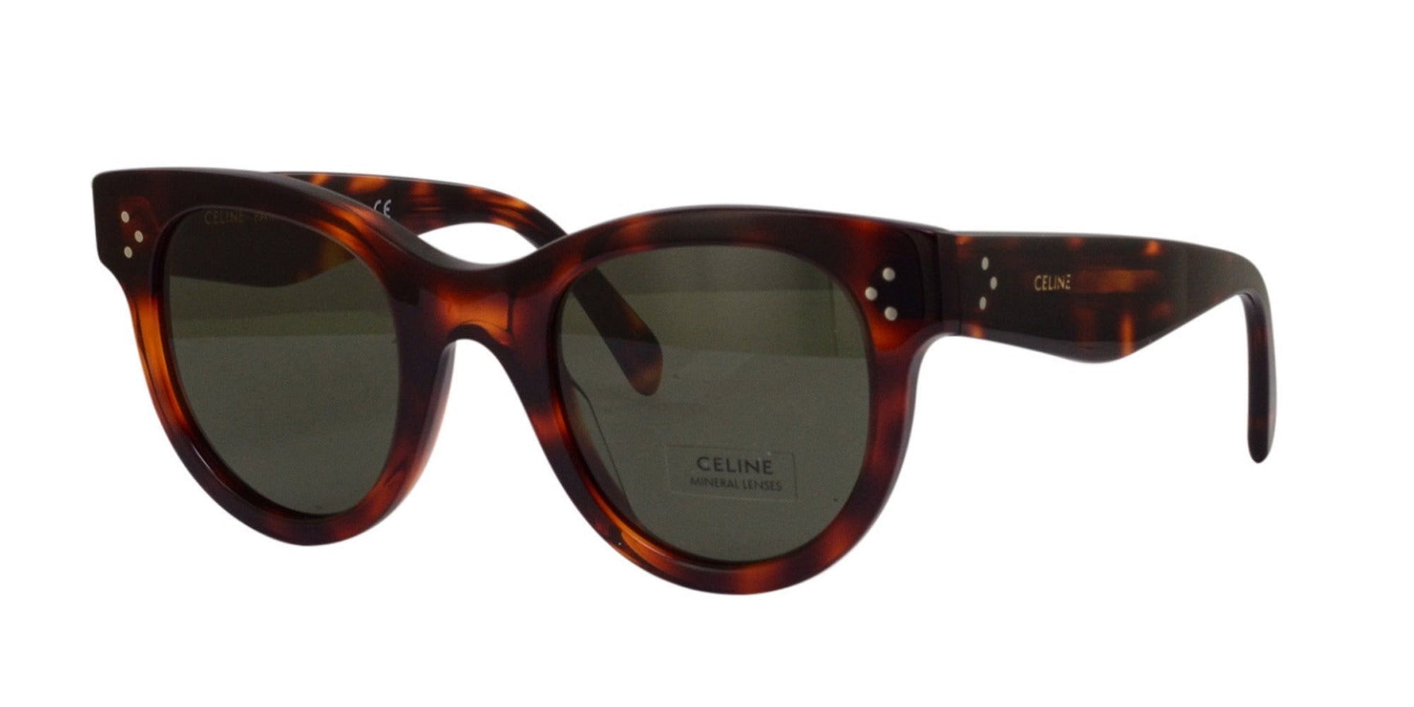 Celine Bold 3 Dots CL4003IN Sunglasses - Luxury Fashion Sunglasses for Women, UV Protection, Stylish Oversized Frame - Perfect for Beach, Driving & Outdoor Activities