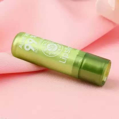 Natural Moisturizing Aloe Vera Lip Balm - Color Changing to Pink, Long-Lasting Hydration for Dry Lips | Perfect for Daily Use, Makeup Routine & Gift Giving