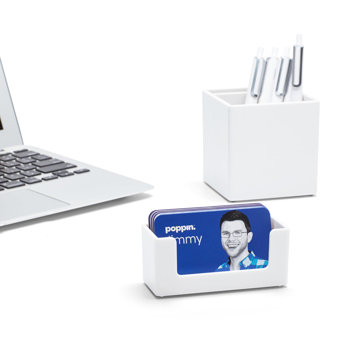 Premium Leather Business Card Holder for Professionals - Elegant & Durable Card Case for Networking, Meetings, and Corporate Events