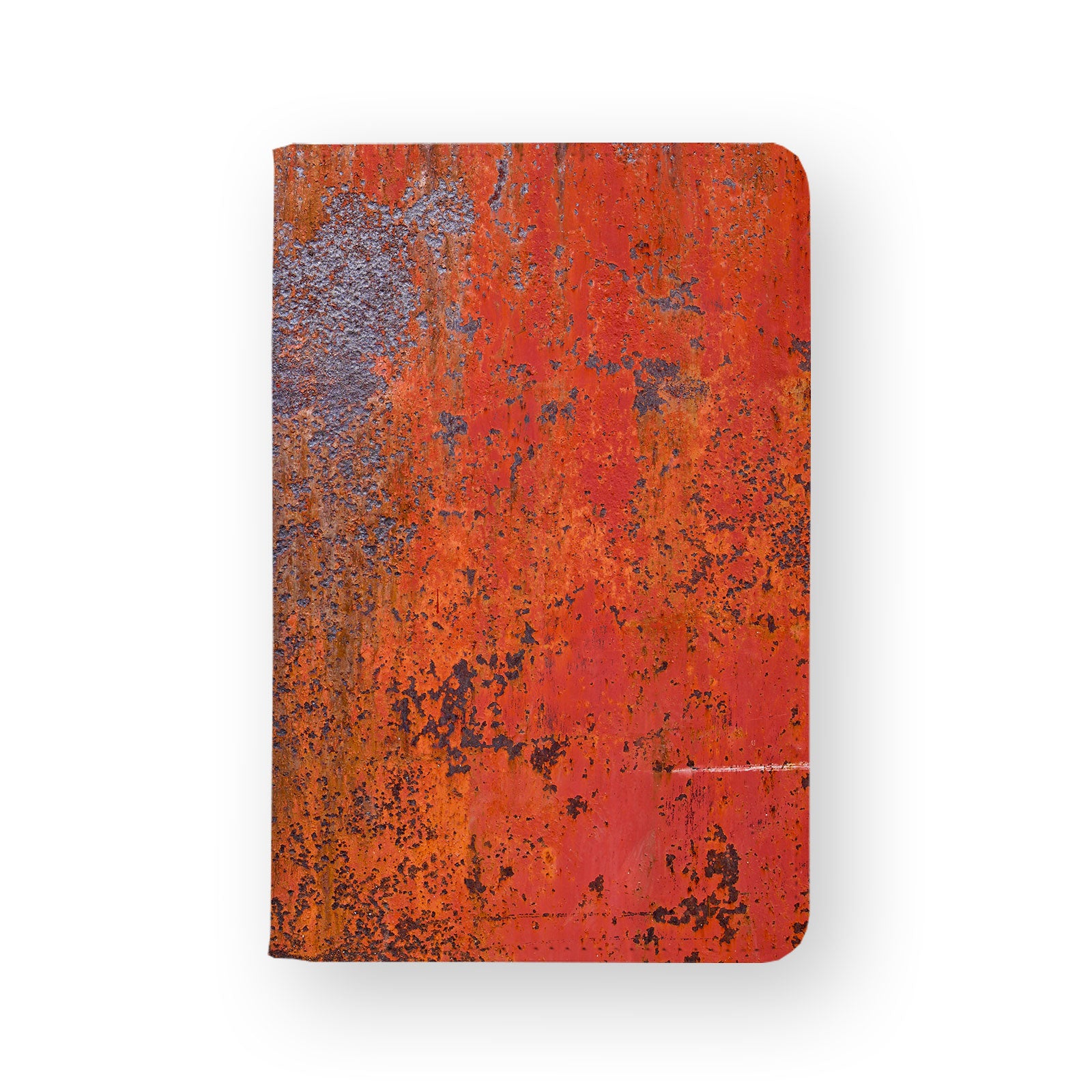 Rustic Metal RFID Blocking Travel Wallet - Secure Passport Holder for Men & Women - Perfect for Airports, Vacations & International Trips