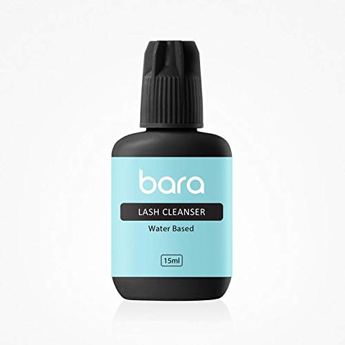 BARA Eyelash Extension Cleanser 15ml - Oil & Residue Remover for Lash Extensions, Gentle Natural Eyelash Wash & Eyelid Cleaner, Irritation-Free Formula for Sensitive Eyes | Perfect for Daily Lash Care & Salon Use