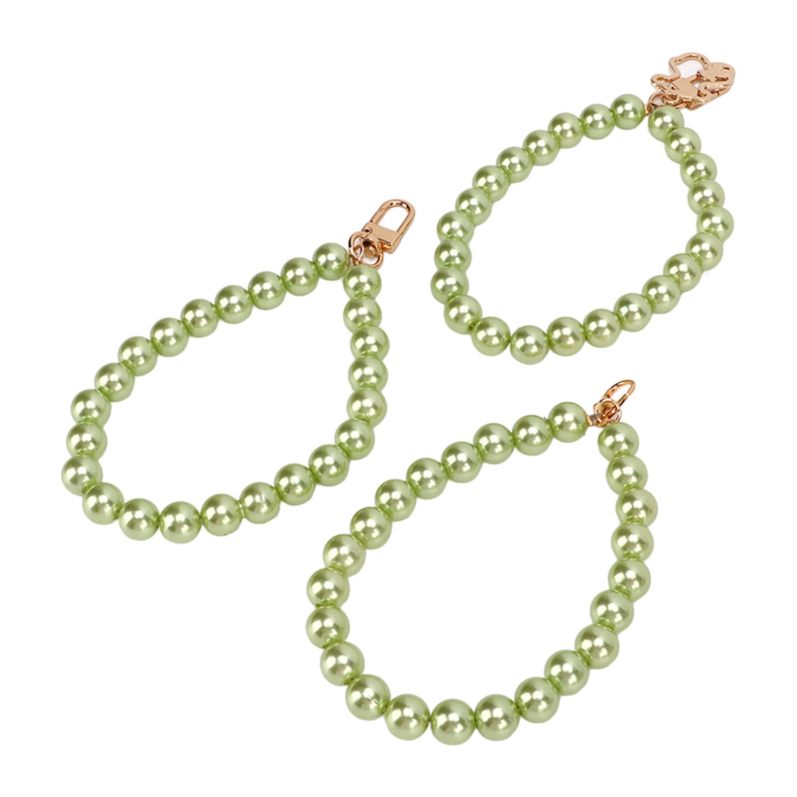 Tgoon Beaded Phone Strap - 12mm Wide Beaded Phone Lanyard with Metal Clasp (3 Styles) - Perfect for iPhone, Samsung, Smartphones - Great for Work, Travel, and Everyday Use
