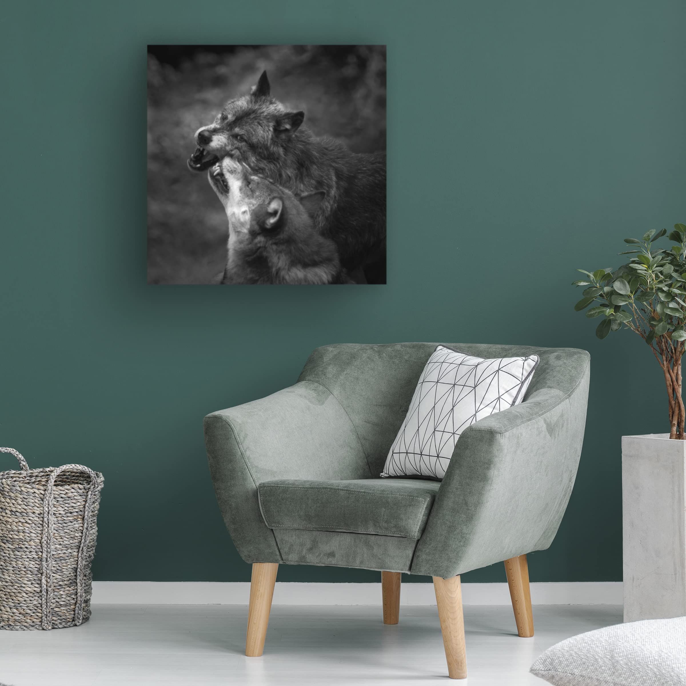 Sebastian Graf 'Foreplay' Canvas Wall Art - Modern Abstract Painting for Living Room, Bedroom & Office Decor | Trademark Fine Art Collection