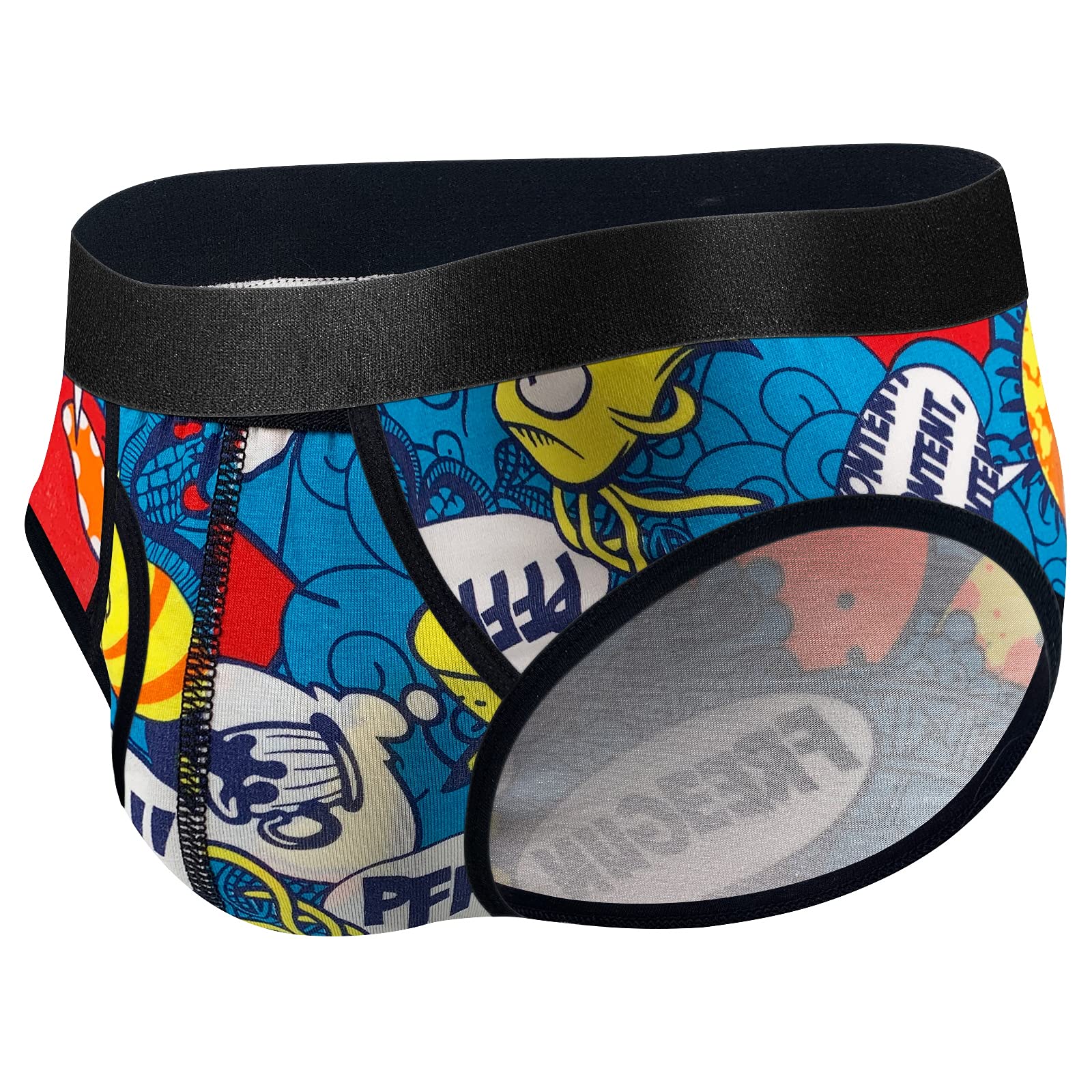 **Men's Cotton Underwear Briefs - Soft, Breathable & Comfortable with U Pouch Design - Perfect for Daily Wear, Workout & Lounge**