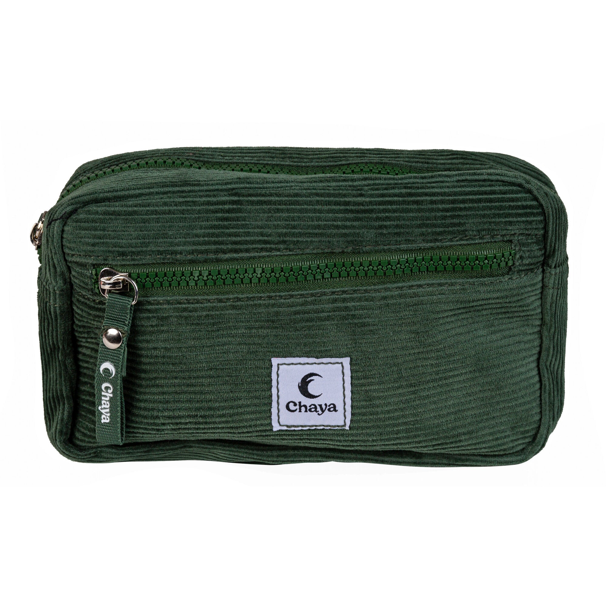 Stylish Green Fanny Pack for Women & Men - Waterproof Waist Bag for Travel, Hiking, Running & Outdoor Activities