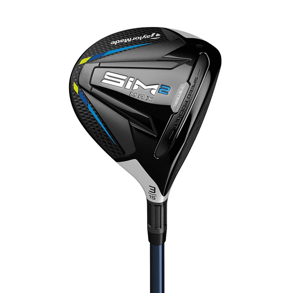 TaylorMade SiM 2 Max Fairway Golf Club - High Performance Titanium Driver for Distance & Accuracy | Perfect for Golfers Seeking Forgiveness & Control on the Course